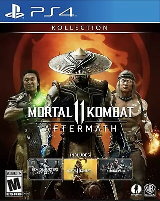 NEW SEALED Mortal Kombat 11: Aftermath Kollection - PlayStation 4 • $40.15