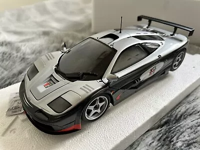 Minichamps 1:18 McLaren F1 Gtr RARE Silver • £90