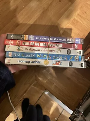 5 Various PC Games /learning DVDs  • £1