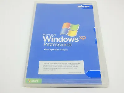 MICROSOFT WINDOWS XP PRO SP2 ENGLISH  + Serial And Croatian Language Pack CD  • $39