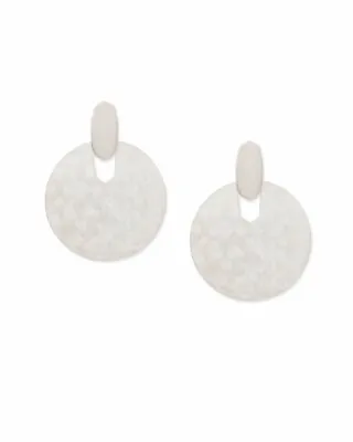 Kendra Scott Silver Didi Disc Earrings • £30