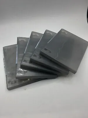 5x Authentic Microsoft Xbox 360 Empty Gray Replacement Game Cases Lot • $12.99