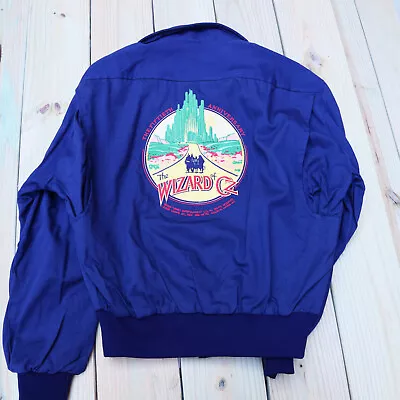 Vintage 50th Anniversary The Wizard Of Oz High Five Sportswear Zip Up Jacket S • $95