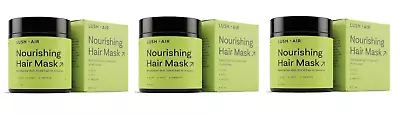 3 X LUSH AIR NOURISHING HAIR MASK FOR DRY & DAMAGED HAIR VEGAN 250ml BOXED • £15