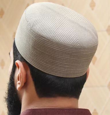 Men's Premium Islamic Turban Kufi - Mink • $28.98