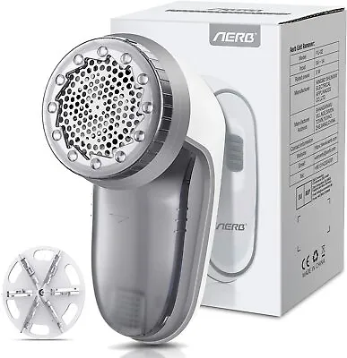 £13.99 • Buy Electric Cloth Lint Bubble Fluff Remover Fuzz Fabric Shaver 2 Speed Rechargeable