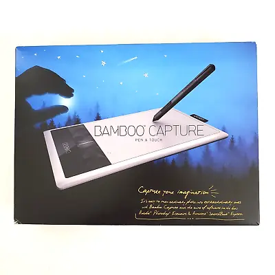 Wacom Bamboo Capture Pen And Touch Tablet CTH470 • $39.06