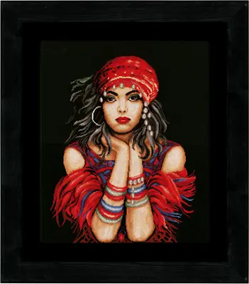 Lanarte Gypsy Girl Cross Stitch Kit • £91.80