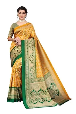 Sari Saree Blouse Bollywood Ethnic Party Wear Designer Wedding Indian Pakistani • $20.99