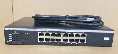 Cisco-Linksys EF4116 EtherFast 4116 16-Port 10/100 Ethernet Switch NO EARS #L999 • $39.99