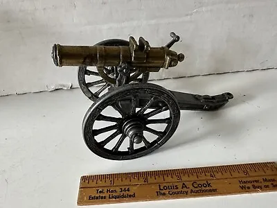 Vintage Desktop Cannon Gatling Gun 1883 USA Replica Die-Cast Model • $29.95