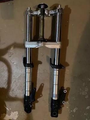 1997 Triumph 955 T595 Daytona OEM Fork Tubes Front Suspension Triple Tree • $350