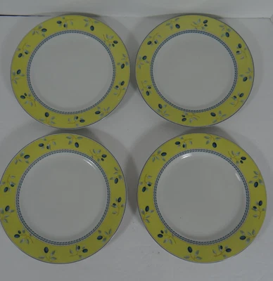 £18.42 • Buy Royal Doulton Blueberry Salad Plates Set Of 4 