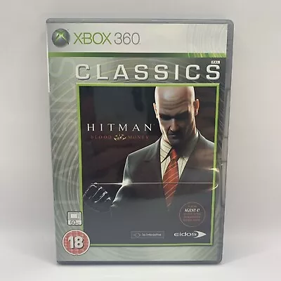 Hitman Blood Money Xbox 360 2006 Stealth Square Enix MA15+ VGC Free Post • $9.95