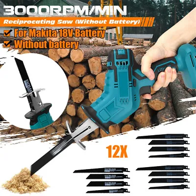 £26 • Buy Electric Cordless Reciprocating Saw Saber Cutting Saw Kit For Makita 18V Battery