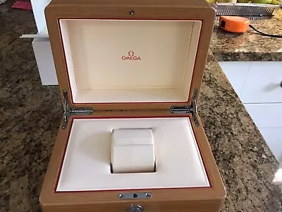 £80 • Buy Omega Swiss Wooden Presentation Box