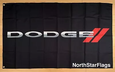Dodge Motorsports Mopar 3x5 Ft Flag Car Garage Banner Challenger Charger Ram • $13.87