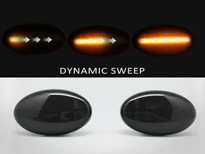 Sequential LED Side Marker Smoke Lens Turn Light For 02-07 Subaru Impreza WRX ST • $28.95