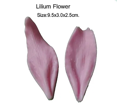 Lilium Flower Petal  Silicone Veiner Molds #Ak021. Clay Flowers Cake Decorating • $11.99