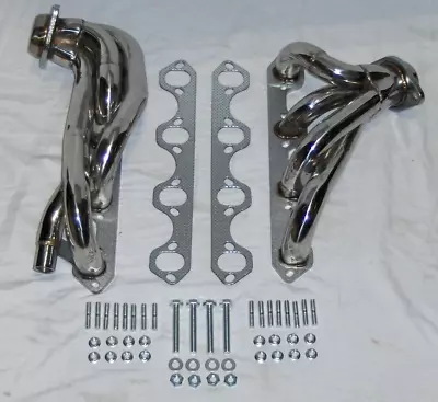 Stainless Steel Shorty Exhaust Headers For 1987-96 Ford F150 F250 Bronco 5.8L V8 • $168.87