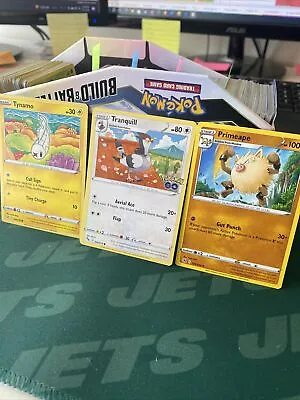 $10.99 • Buy Pokemon Card Bulk Lot (x500) Fusion Strike + LO + GO NON Holo MINT - No Energies