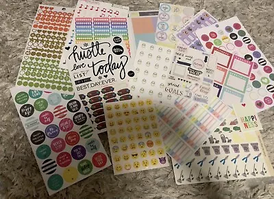 Large Bundle Happy Planner Stickers Calendar Diary Journaling • £4.99