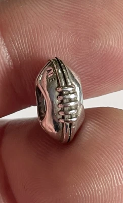 £15 • Buy Genuine Pandora Solid Sterling Silver American Football Charm Rare