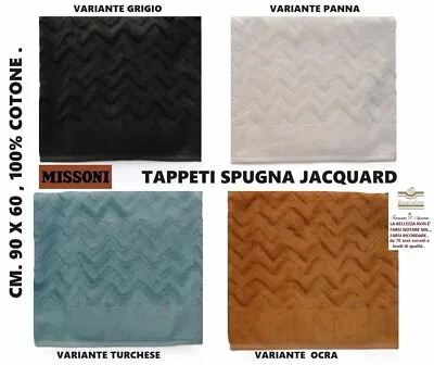 Carpets Missoni Bathroom Cooking Input Cms. 90 X 60 100% Cotton Double Face • $96.86