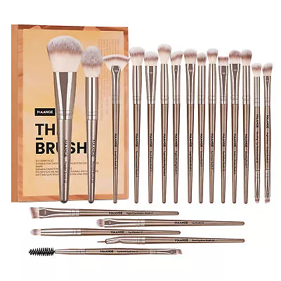 20Pcs Makeup Brushes Set Soft Powder Foundation Eyeshadow Make Up Brushes • $18.99