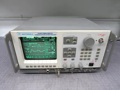 Motorola R-2670 / R2670A FDMA Digital Communications System Analyzer M4455 • $1700