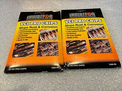 20 Pack Corrosion Inhibitor Protector Pro Chips Gun Cabinets & Slips VP90 • £19