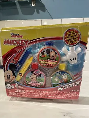 Disney Junior Mickey Mouse Clubhouse Tub Toy Gift Set NEW FREE SHIPPING • $13.97