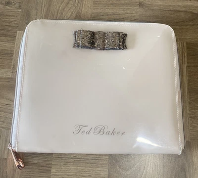 £10 • Buy **TED BAKER** Gold Glitter Bow Ipad Tablet Case