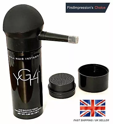 YGH - Hair Building Fibres And Pump Spray Applicator Keratin Hair Loss Fiber • £9.79