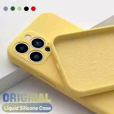 $12.91 • Buy Case For IPhone 13 12 11 Pro Max XS X 8 7 SE Shockproof Silicone Cover Colours