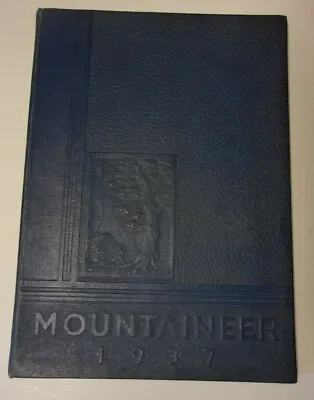  The Mountaineer 1937  Ligonier High School Yearbook Ligonier PA • $26.99