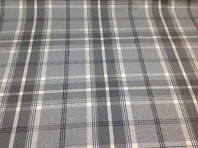 Porter+Stone Tartan Plaid Check BALMORAL Wool Effect Upholstery/Curtain Fabrics • £12.95