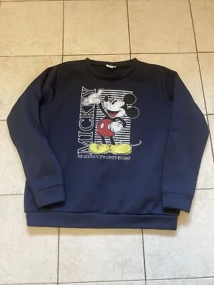 £2.50 • Buy Size 18 Mickey Mouse Disney Jumper Pullover Sweatshirt Ladies Clothes