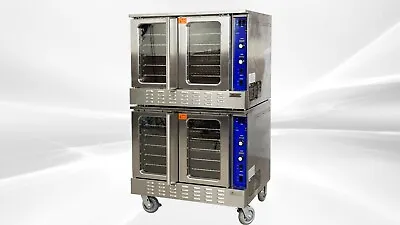 NEW Commercial Convection Oven Double Deck Full Size Sheet Natural Gas Wheel NSF • $5030