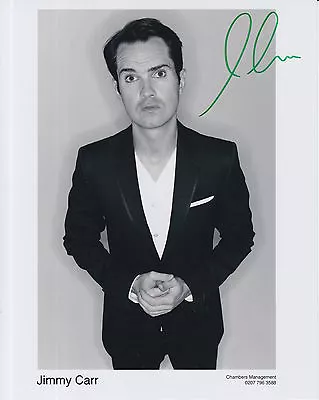 £24.99 • Buy Jimmy Carr Hand Signed 10x8 Photo 8 Out Of 10 Cats.