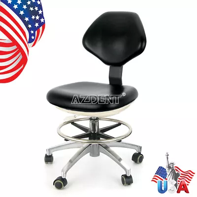 Portable Dental Chair Salo Stools Adjustable Swivel Mobile Medical Nurse Silla • $165.59