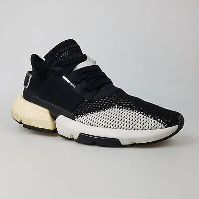 Mens ADIDAS POD-S3.1 Sz 6 US | 38 2/3 EU Runners Black Youth | 3+ Extra 10% Off • $41.99