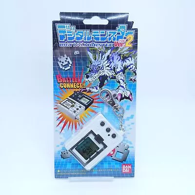 Digimon Digital Monster Ver2 White Bandai 1997 Portable Type Virtual Pet Tested • $113.66