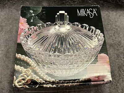 MIKASA MARQUETTE CANDY DISH Or TRINKET DISH NEW! Made In Japan • $14