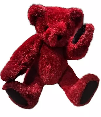 The Vermont Teddy Bear Company Fully Jointed Plush Bear 15  Stuffed Animal VGC • $21.99