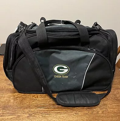 Green Bay Packers Cheerleader Team Issued Used Duffel Game Bag #29 • $99.99