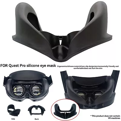 Comfortable Magnetic Blackout Face Eye Mask Case Pad For Quest Pro VR Glasses • $20.86