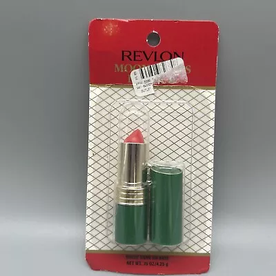 Vintage Revlon Moon Drops Lipstick Solar Coral #11 New Old Stock • $34.99