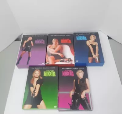 La Femme Nikita Complete Series DVD (27-Disc Lot) Season Sets 1-5 CIB VG  • $97.59