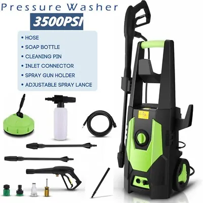 £99.99 • Buy Electric Pressure Washer 3500 PSI/200 BAR High Power Jet Wash Patio Car Cleaner
